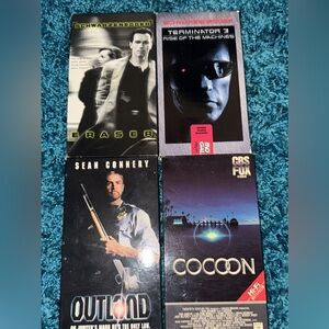 Vintage Movie VHS Collection